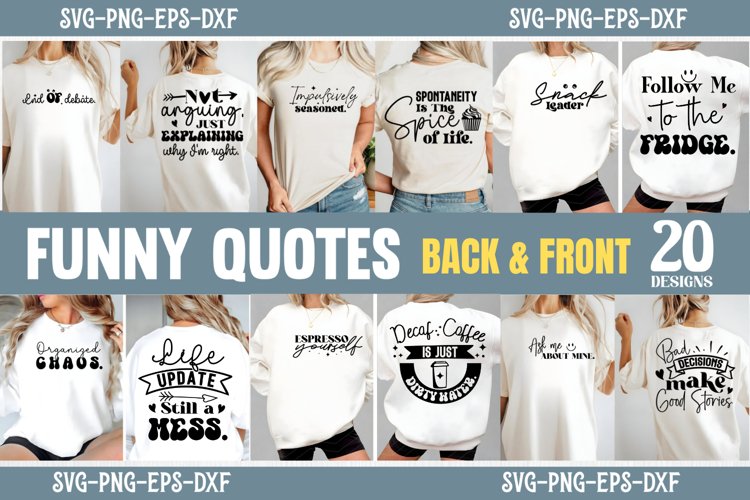 Funny Sayings Svg