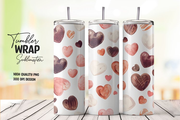 Watercolor Hearts Image 20