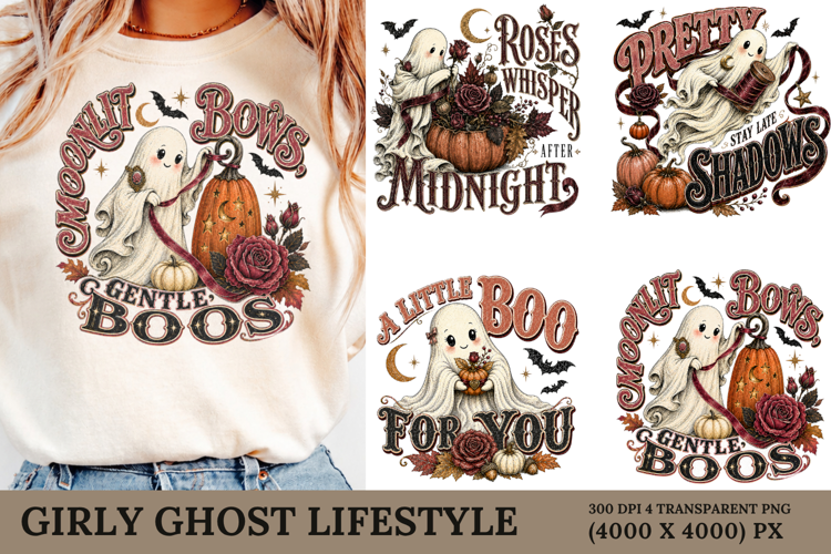 Girly Ghost Lifestyle PNG
