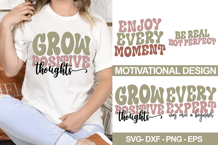 Motivational Svg Design - Motivational quotes Design