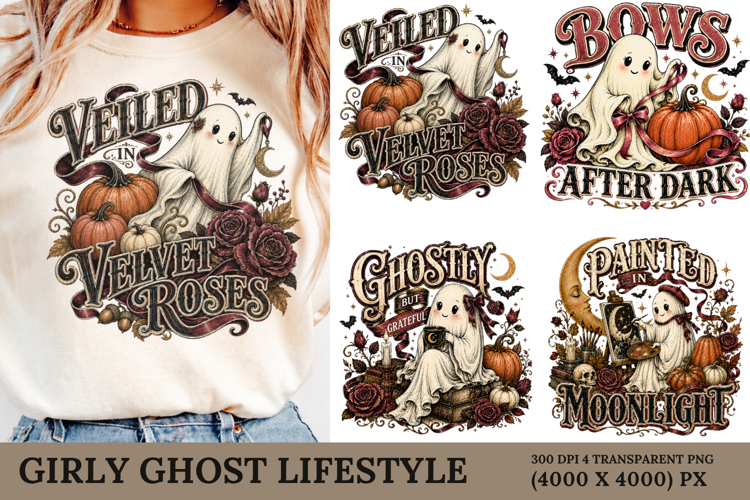 Girly Ghost Lifestyle PNG