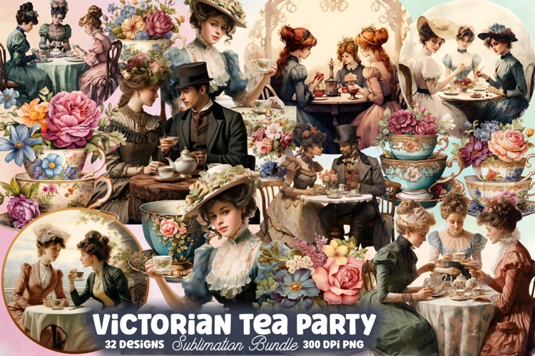 Tea Party Clipart Image 16