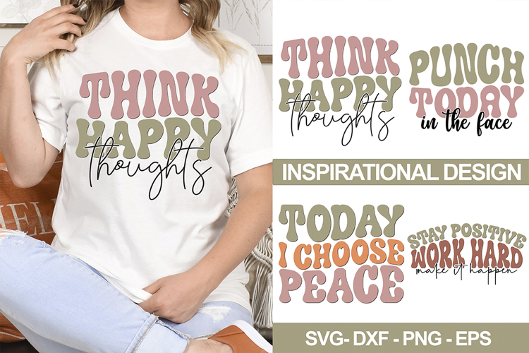 Inspirational Svg Design - Inspirational quotes Design example image 1