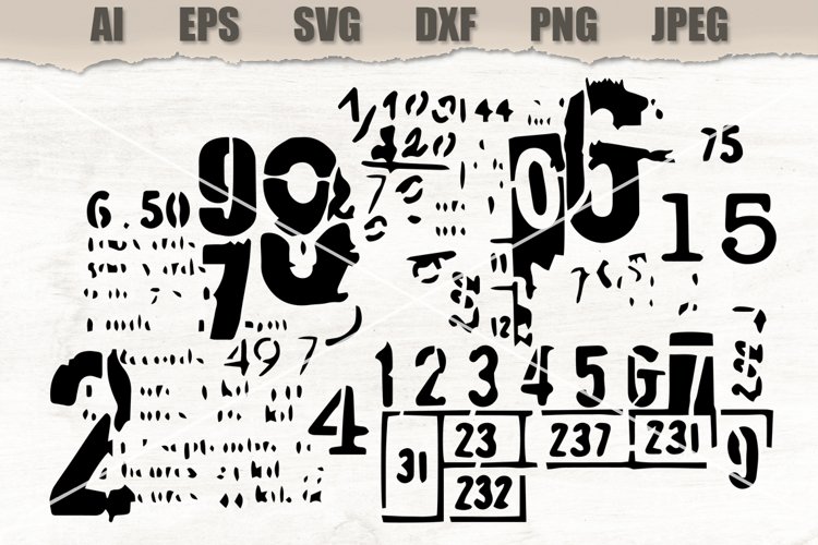 Stencil Background SVG