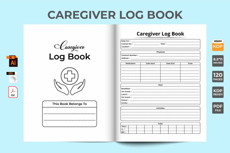 Caregiver Info Tracker KDP Interior