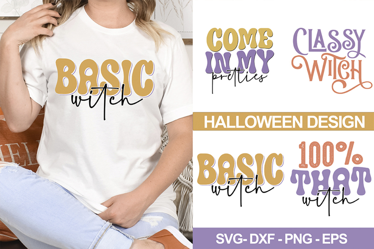 Halloween Svg - Retro Halloween Design