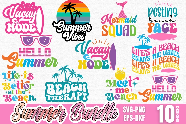 Summer SVG Bundle