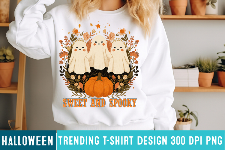 Sweet And Spooky Sublimation Design,Halloween png