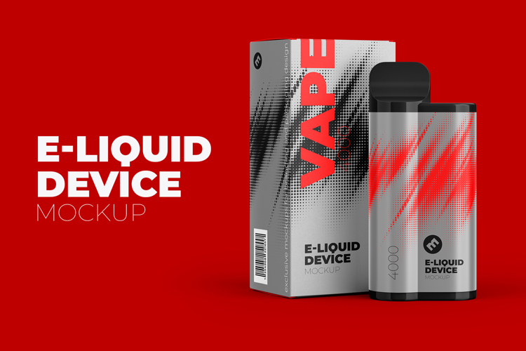 Electronic Cigarette Mockup