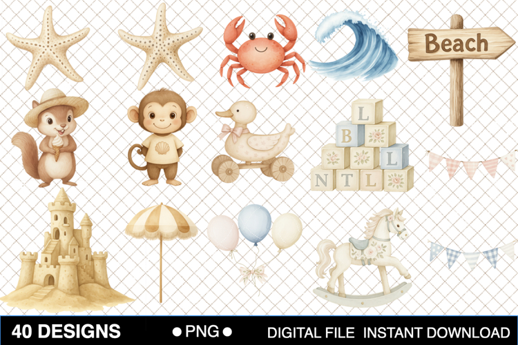 Ocean Animals Clipart Image 11