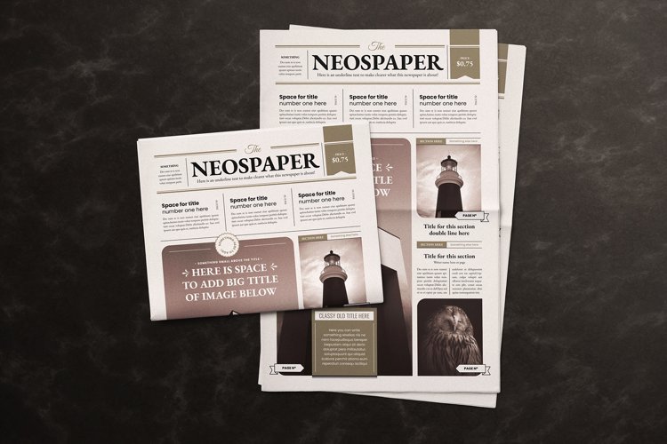 Newspaper Clipart Image 6