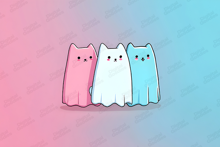 Ghosts Clipart Image 24