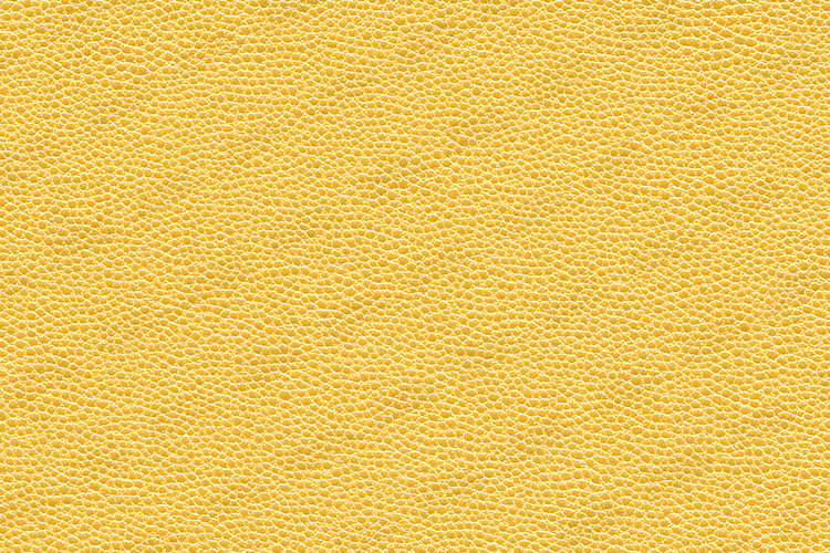 Yellow Pebble Leather Texture Seamless Pattern Background