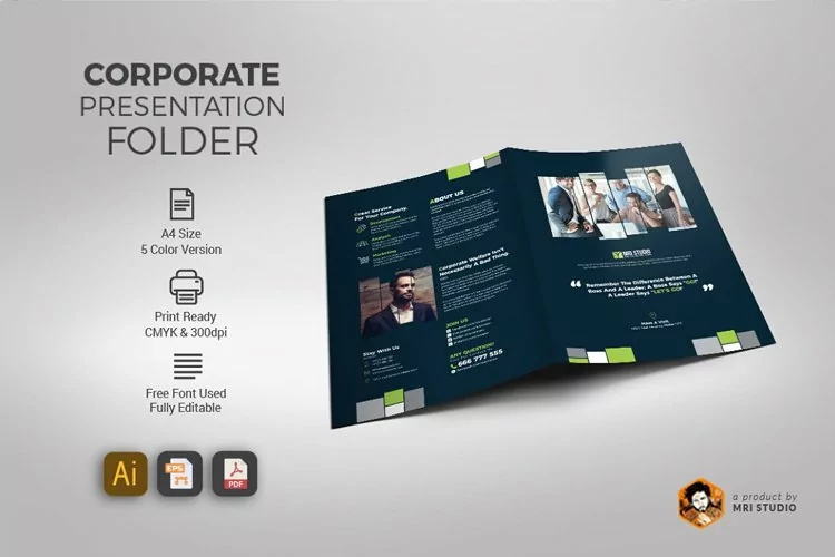 Presentation Folder Template