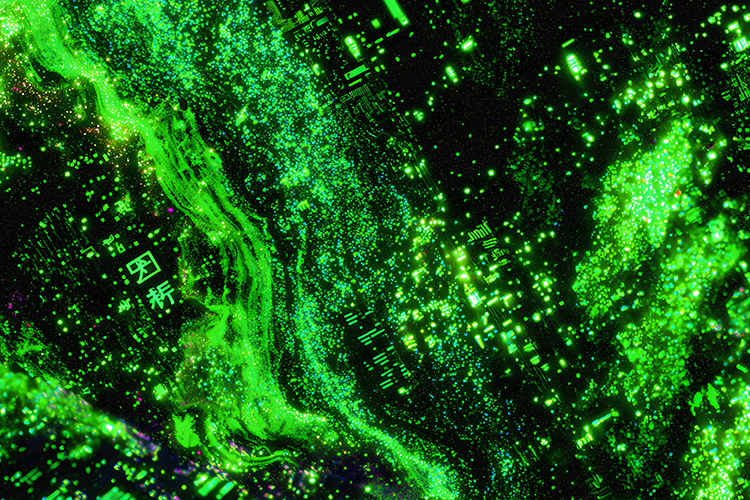 Neon Green Background Image 13