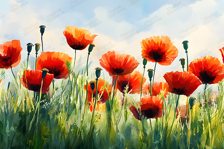 Poppy Illustration Image 21