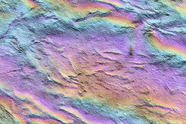 Pastel Iridescent Textured Rainbow Shimmer Background