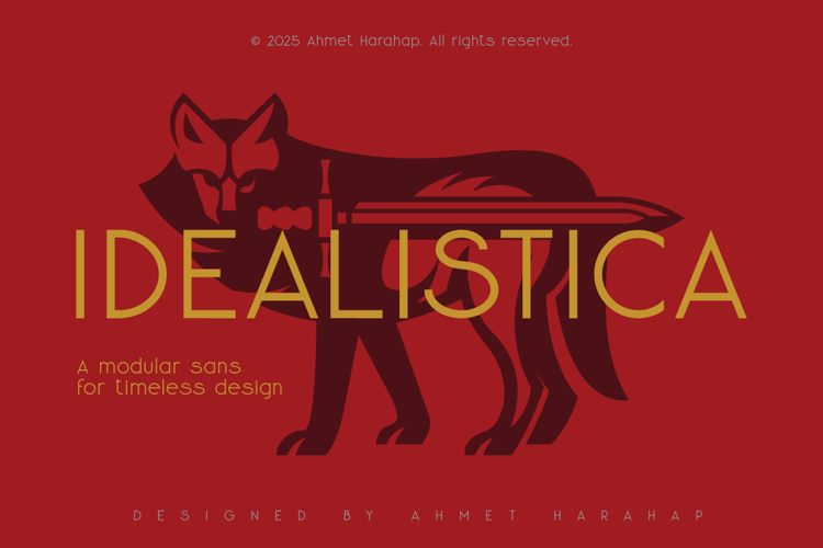 Idealistica Geometric Sans Serif example image 1