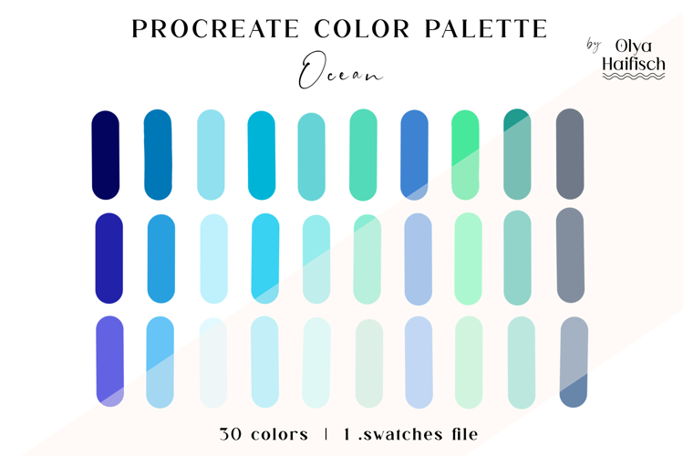Ocean Blue Color Palette Image 17