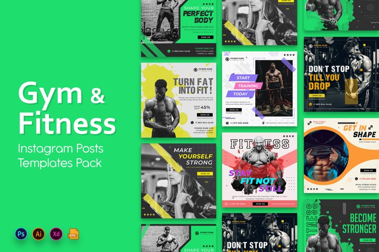 Fitness Gym Logo Image 10