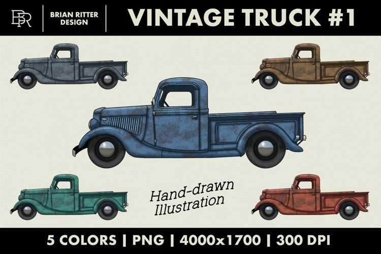 Vintage Truck #1