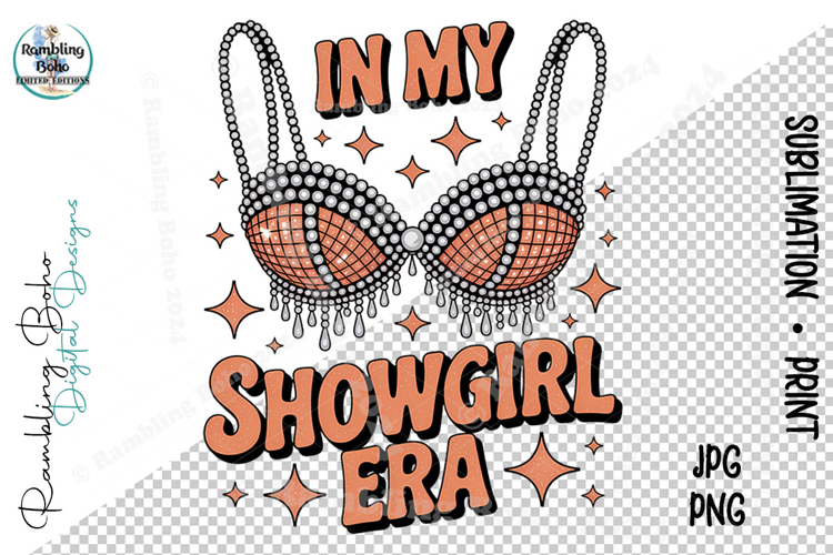 In My Showgirl Era Sparkly Stage Vegas
