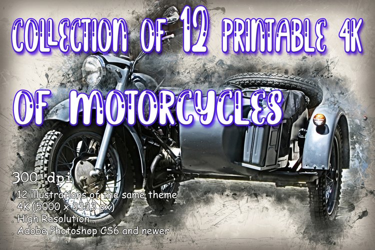 Motorcycle Clipart Image 16