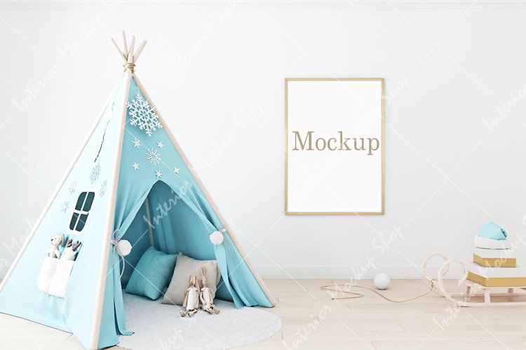 Frame Mockup, Christmas mockups example image 1