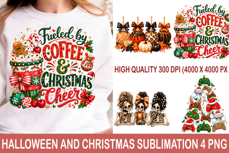 Halloween Sublimation Christmas PNG example image 1