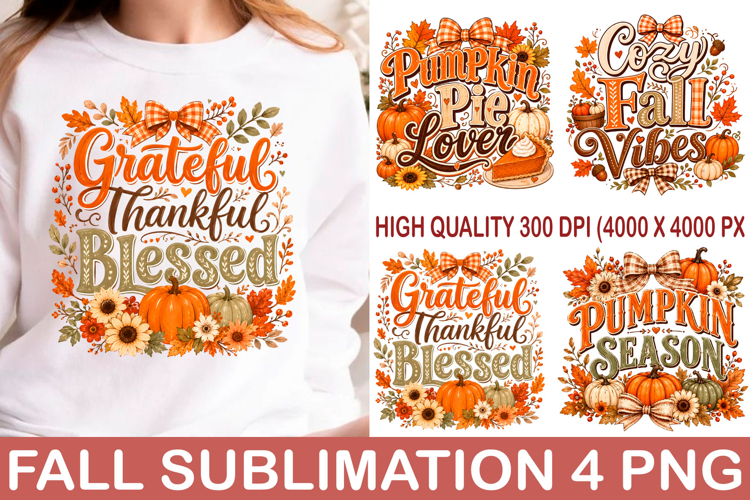 Trending Fall Sublimation PNG design Autumn Tshirt