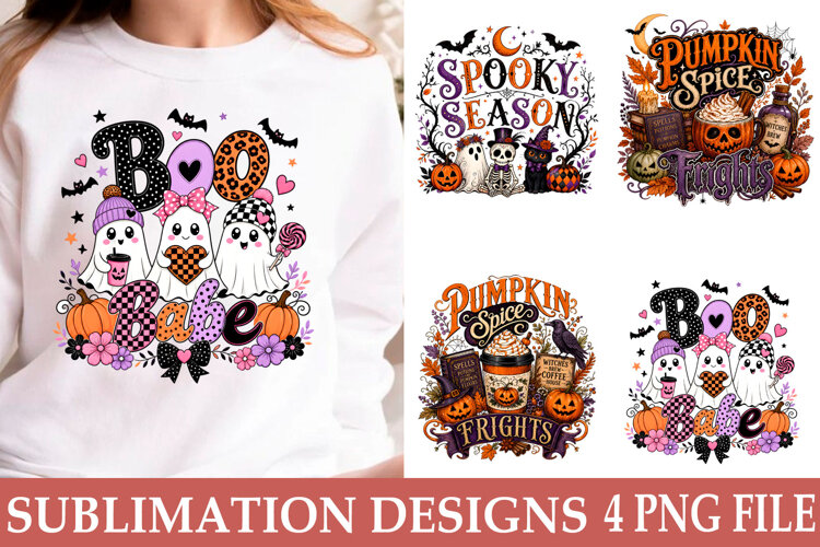 Trending Halloween PNG Halloween Shirt example image 1