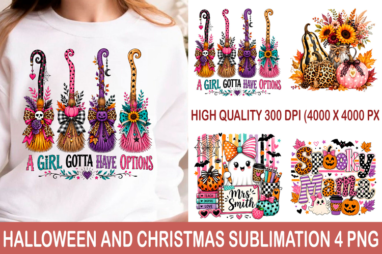 Halloween Sublimation Christmas PNG example image 1