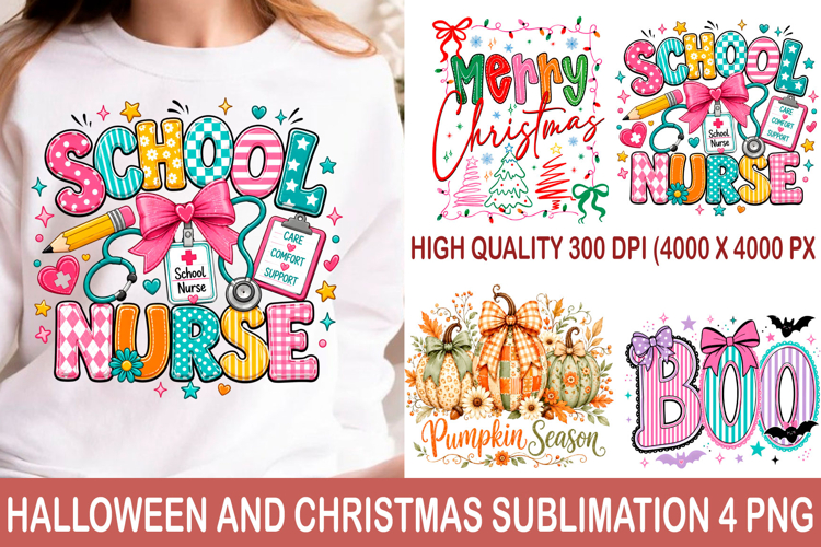 Halloween Sublimation Christmas PNG example image 1