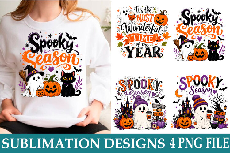 Trending Halloween PNG Halloween Shirt example image 1