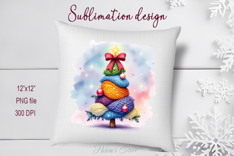 Christmas tree clipart | Winter forest t shirt design png