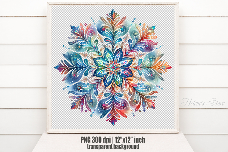 Snowflake Transparent Background Image 13