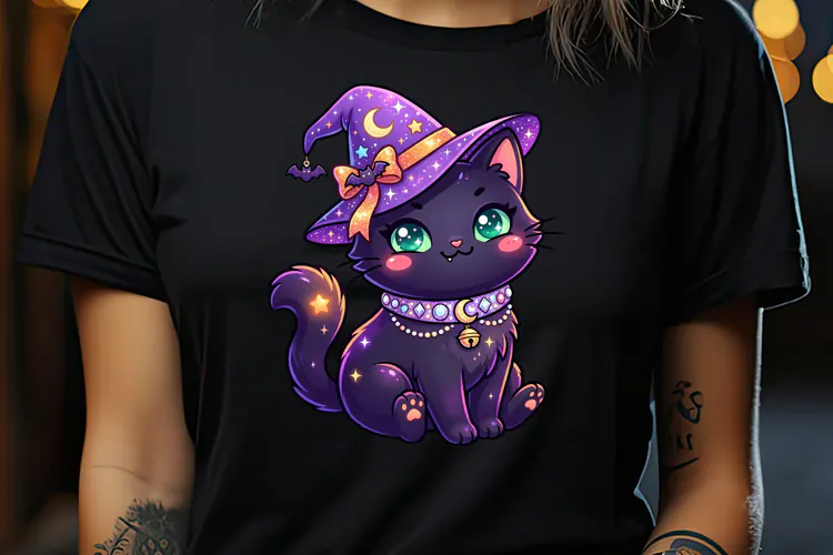 Cute Halloween clipart | Kawaii shirt sublimation designs