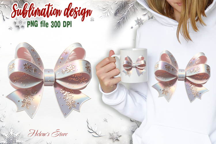 Christmas Bow Clipart Image 14