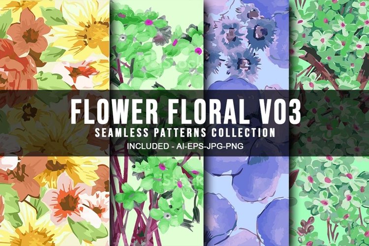 Floral Seamless Pattern Image 18