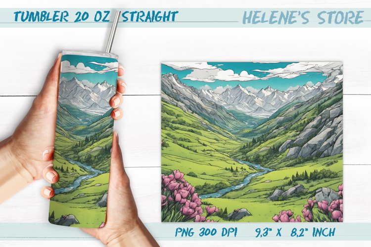 Mountains Clipart Image 9