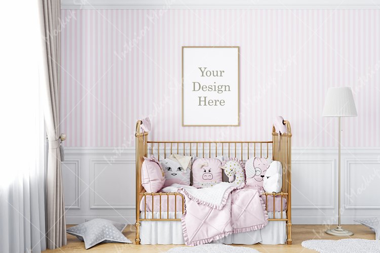 Nursery room mockup