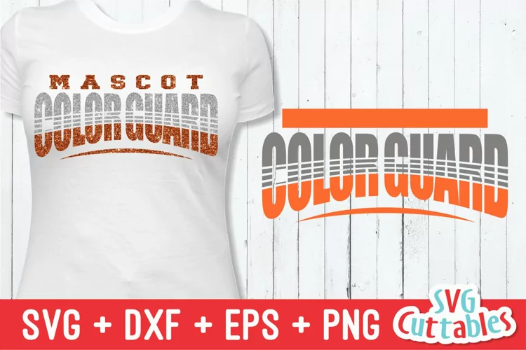 Color Guard SVG | Color Guard Template 001