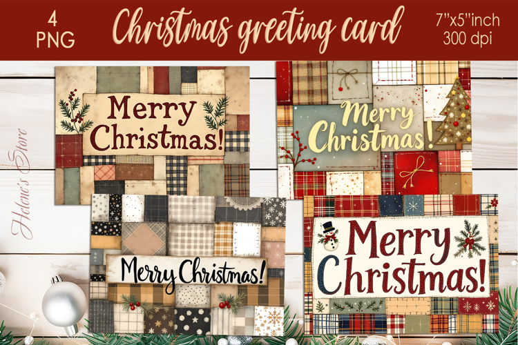 Christmas Card Templates Image 6