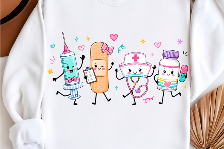 Cute Medical Friends Shirt