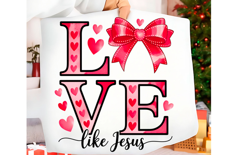 Love Like Jesus Valentine Png