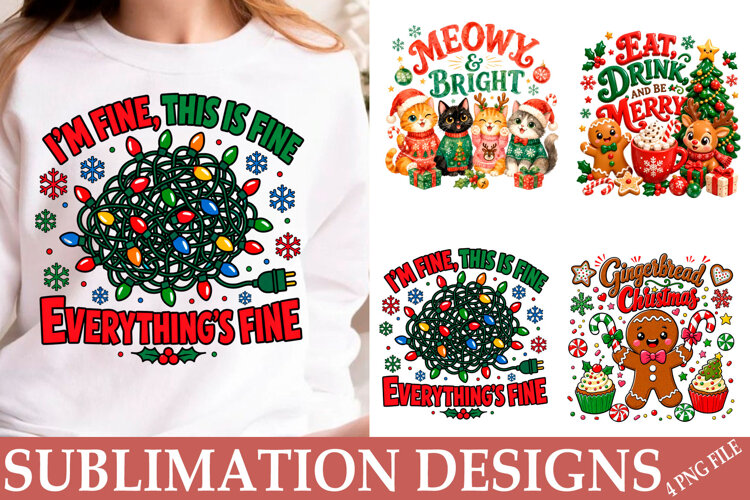 Trending Merry Christmas Shirt Sublimation Png example image 1