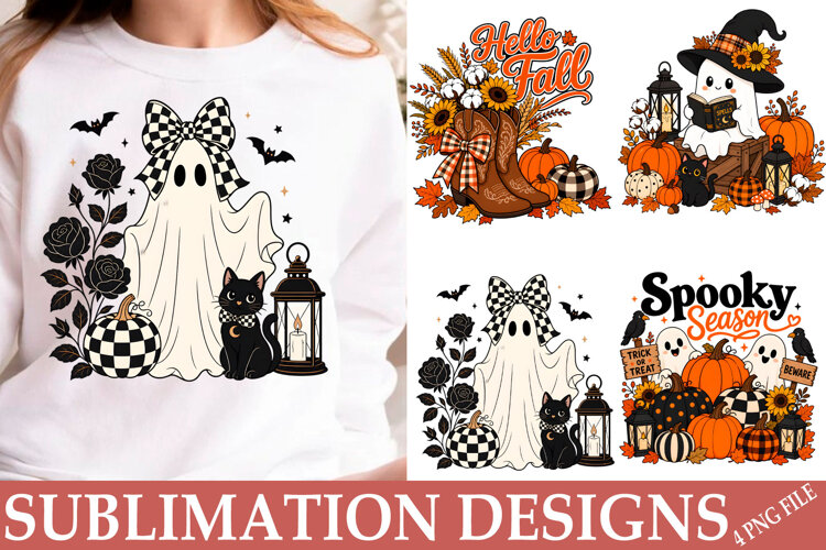 Trending Halloween PNG Halloween Shirt Sublimation Png example image 1