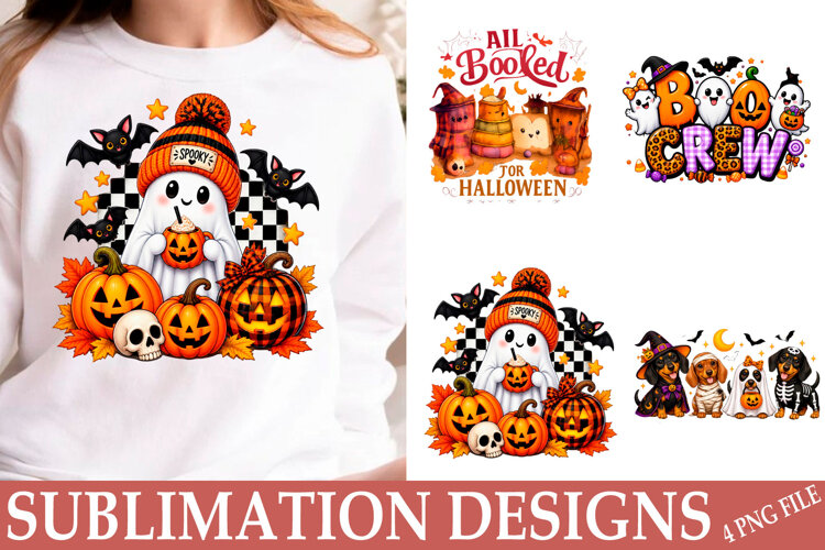 Trending Halloween PNG Halloween Shirt Sublimation Png example image 1