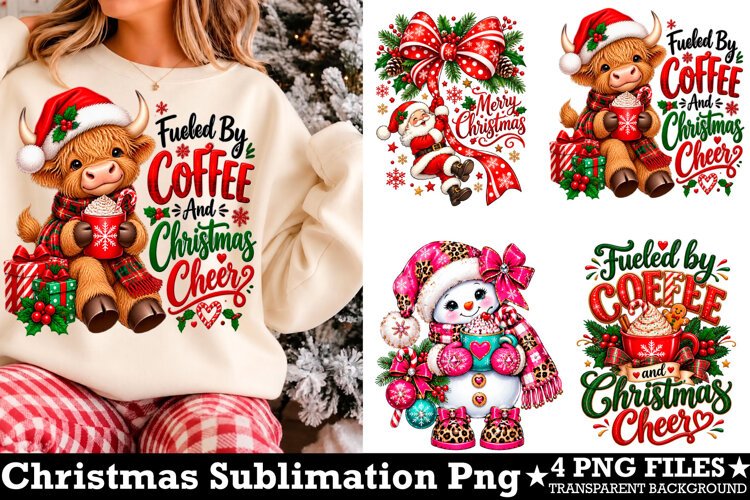 Trending Christmas Shirt Sublimation Png Christmas png example image 1