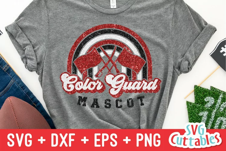 Color Guard SVG | Color Guard Template 0012